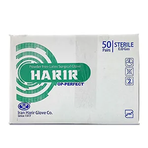 دستکش جراحی حریر